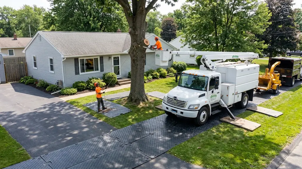 You are currently viewing Will Tree Removal Ruin My Yard? Our Mohawk Valley Property Protection Process